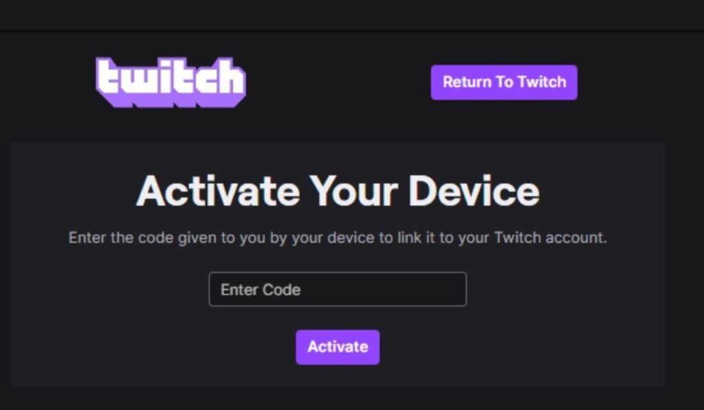 Twitch.tv/Activate